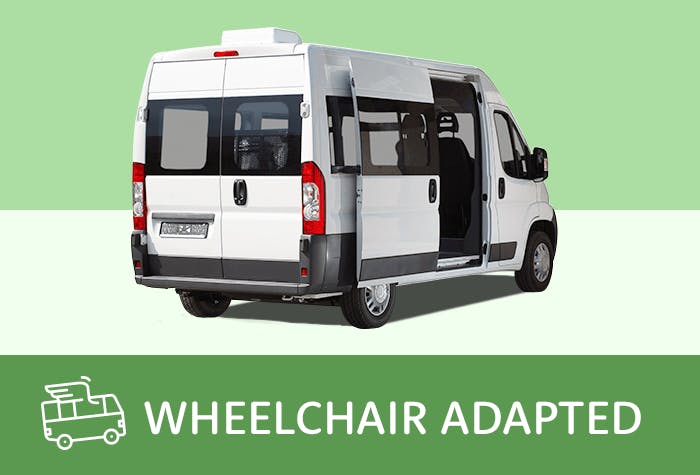 wheelchair adapted vehicle fuerteventura to corralejo