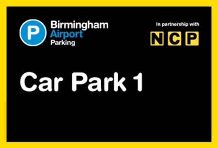 Birmingham Airport Car Park 1 Logo