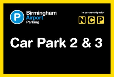 Birmingham Airport Car Park 2 & 3 Logo