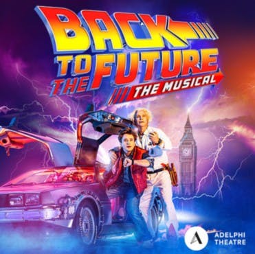 Back To The Future The Musical Banner