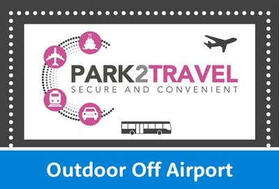 Leeds Bradford Airport Park2Travel Outdoor Parking Logo