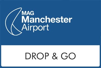 Manchester Airport Drop and Go Parking Logo