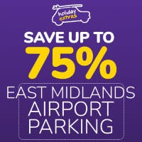 East Midlands 75% off Holiday Extras