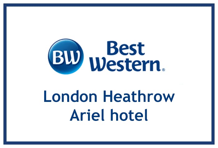 Best Western Ariel Logo - Heathrow Hotels Terminal 3