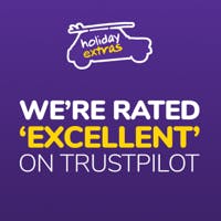 Holiday Extras Airport Parking rated Excellent on Trustpilot