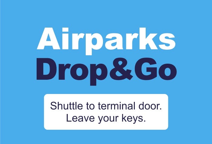 Luton Airport Airparks Drop and Go Logo
