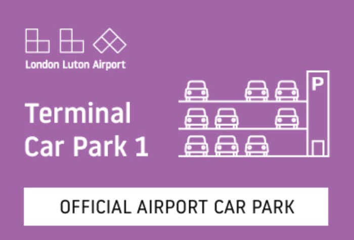 Luton Airport Terminal Car Park 1 Logo