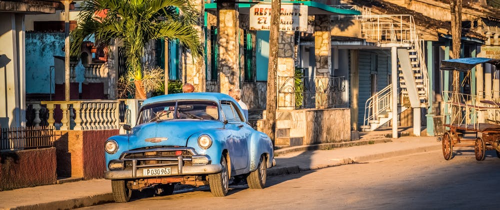 Street in Varadero, Cuba