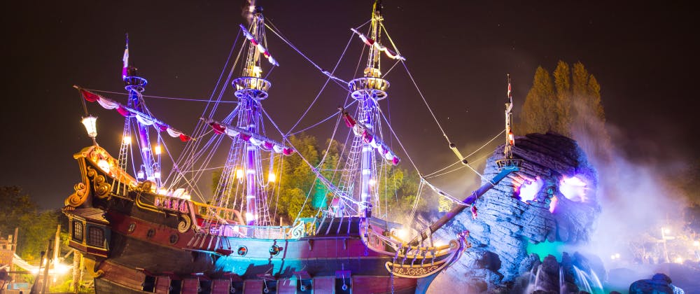Pirate Galleon, Disneyland Paris