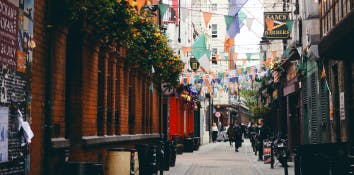 Old Dublin guided walking tour