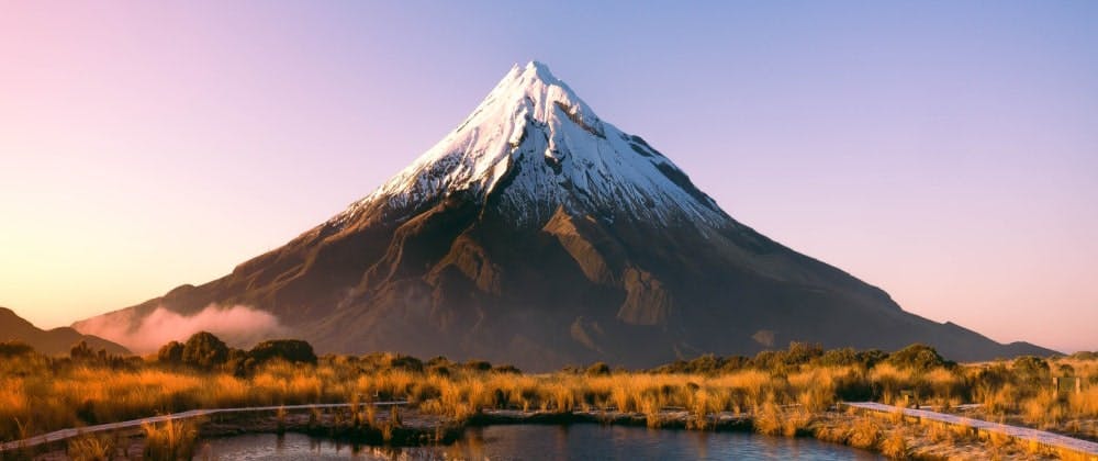 Mountain in New Zealand