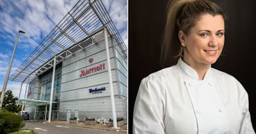 The airport chef turning food waste into gourmet dishes