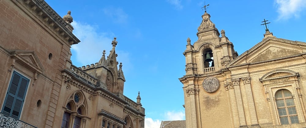 St Paul's Cathedral in Mdina, Malta