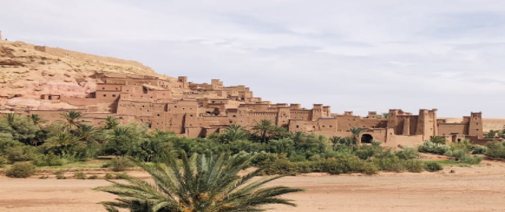 View of Aït-Ben-Haddou, Morocco