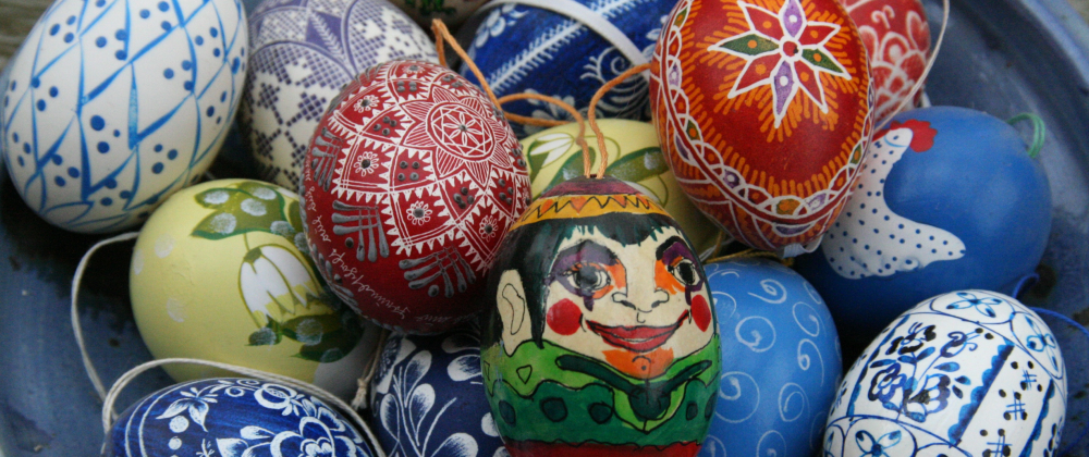 Easter eggs