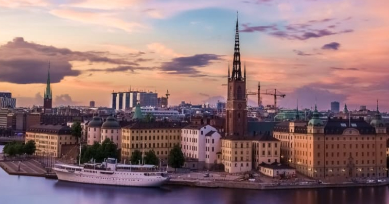 Skyline of Stockholm, Sweden