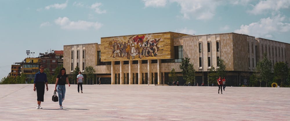 National Historic Museum on Skanderbeg Square in Tirana | Albania