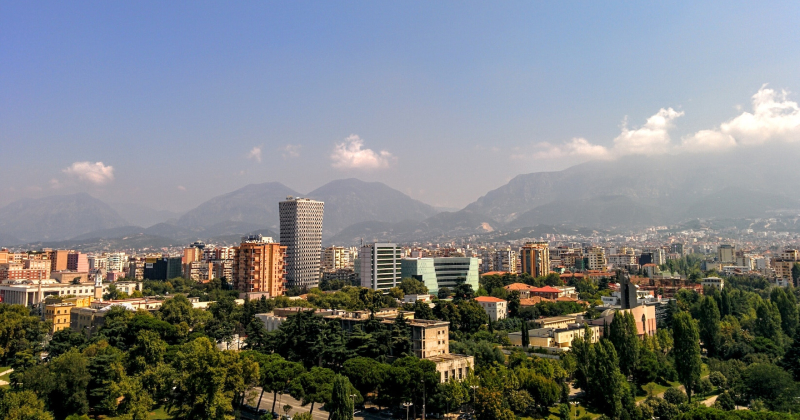 Skyline of Tirana | Albania