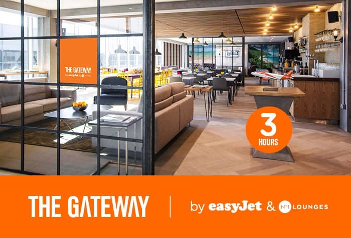 Airport Lounges Gatwick North The Gateway by easyJet & No1 Lounges Logo
