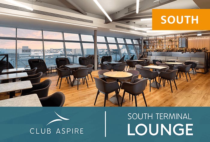 Airport Lounges Gatwick South - Club Aspire  South Lounge Logo
