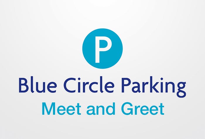 Blue Circle Meet and Greet at Heathrow Airport -  Car Park Logo