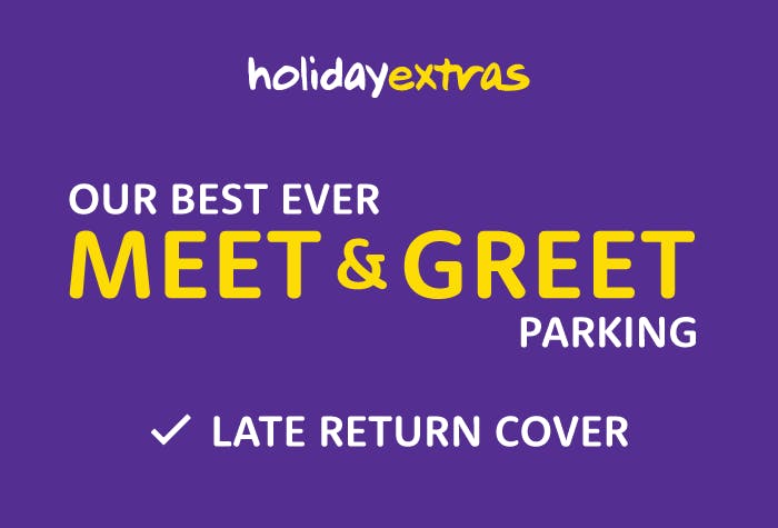 Holiday Extras Best Ever Meet and Greet Parking at Heathrow Airport -  Car Park Logo