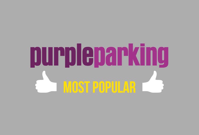 Purple Parking Terminal 5 at Heathrow Airport -  Car Park Logo