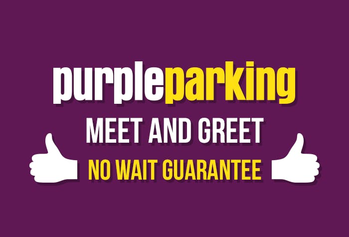 Purple Parking Meet and Greet T4 at Heathrow Airport -  Car Park Logo