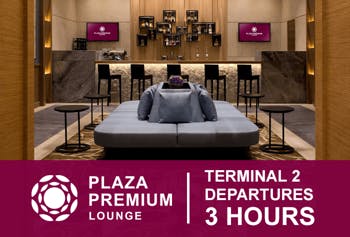 Airport Lounges Heathrow Terminal 2 Plaza Premium Logo