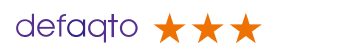 Defaqto 3-star rating