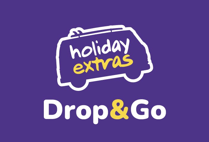 Holiday Extras Drop and Go at Luton Airport - Car Park Logo
