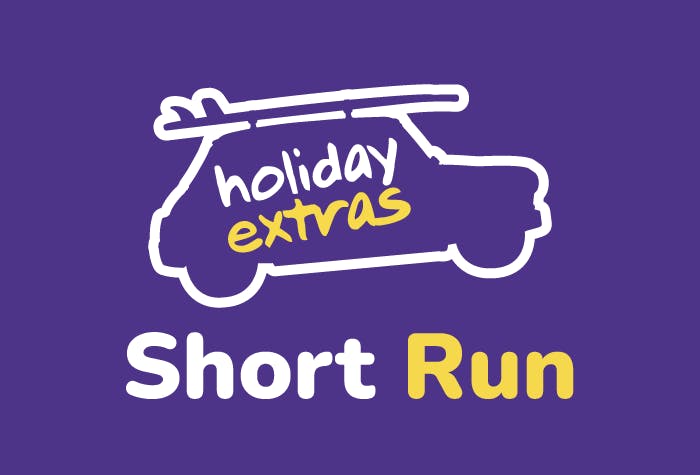 Holiday Extras Short Run at Luton Airport - Car Park Logo