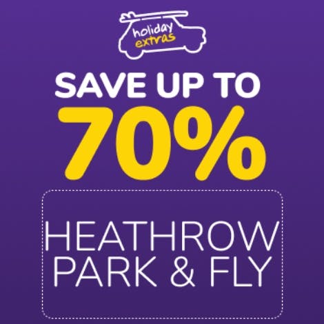 Save up to 70% off Heathrow Park and Fly Packages