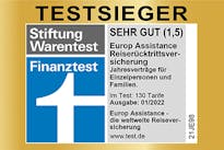 Reiseversicherung Testsieger