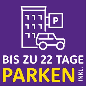 Icon Bis zu 22 Tage buchbar Flughafen Hotel