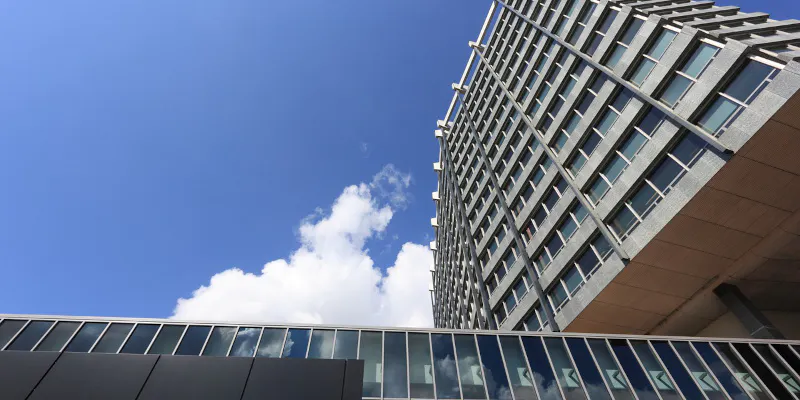 Blick auf Hotel Eindhoven