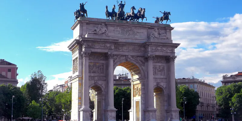 Arco della Pace Mailand Malpensa