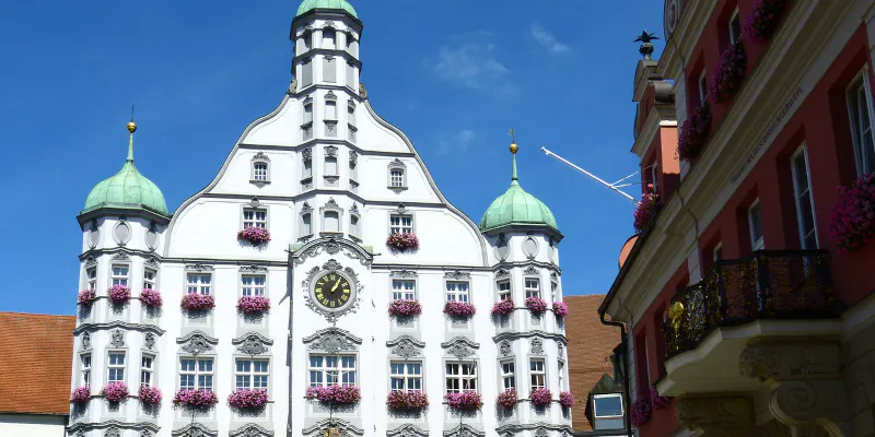 Außenansicht Rathaus Memmingen