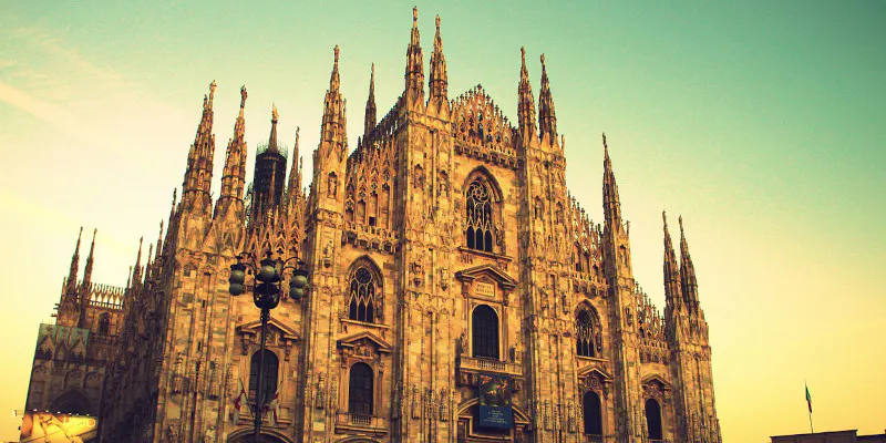 Blick auf den Mailänder Dom