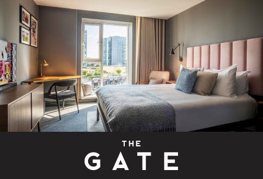 The Gate Hotel London, offering luxurious accommodation for guests attending ABBA Voyage, part of our curated London experience packages.