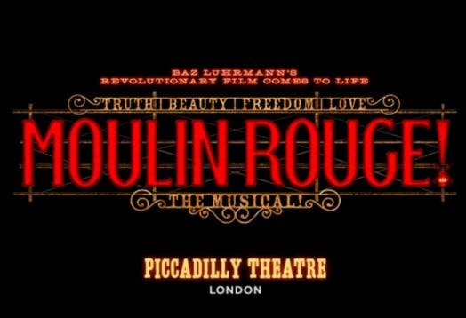 Moulin Rouge The Musical London Theatre Break