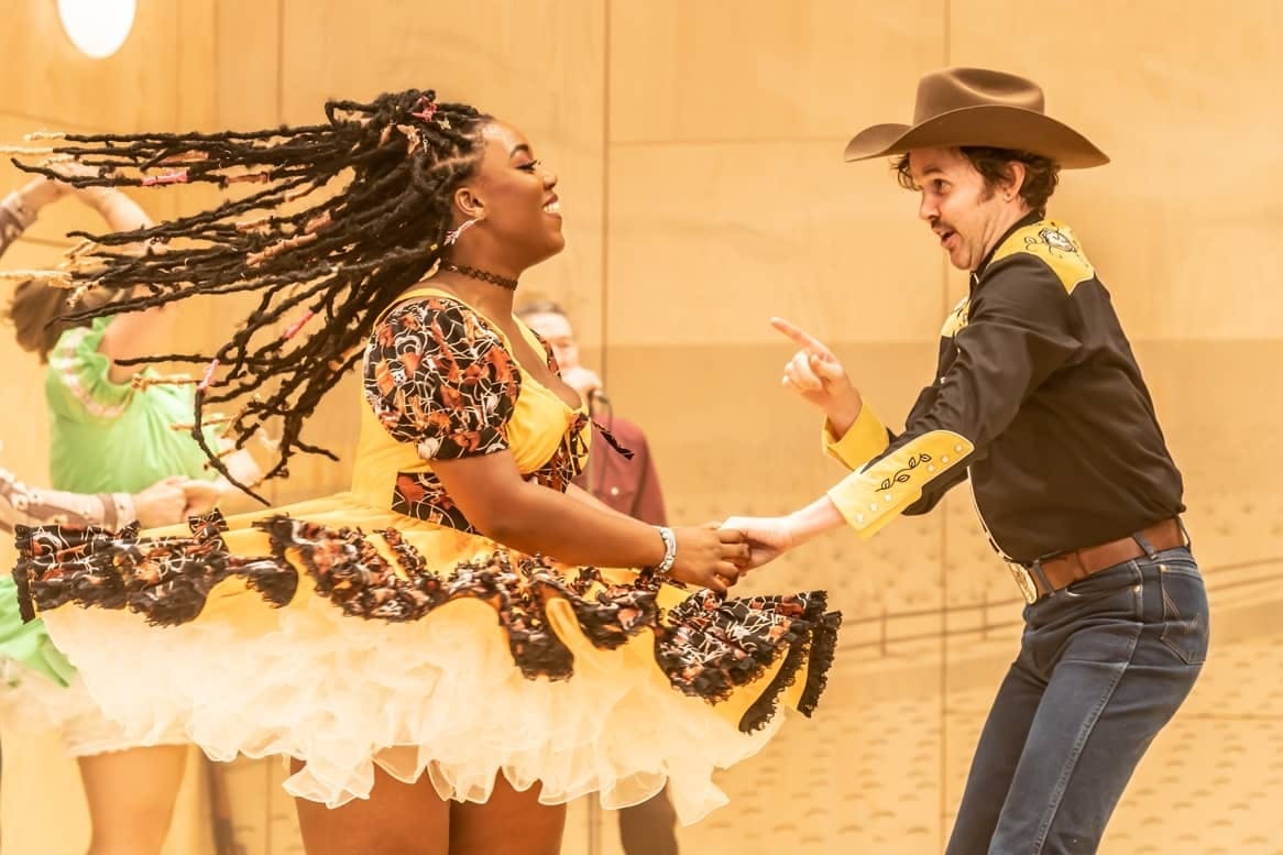 Oklahoma: The Musical - Performing On stage