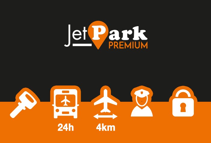 Logo JetPark Premium Parkplatz Malpensa