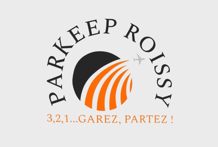 Logo Parkeep Roissy Parkplatz shuttle CDG