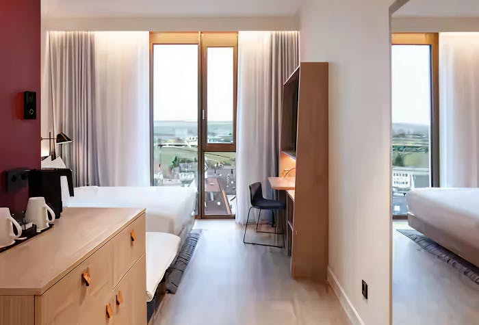 Hotelzimmer Hampton by Hilton Stuttgart Airport