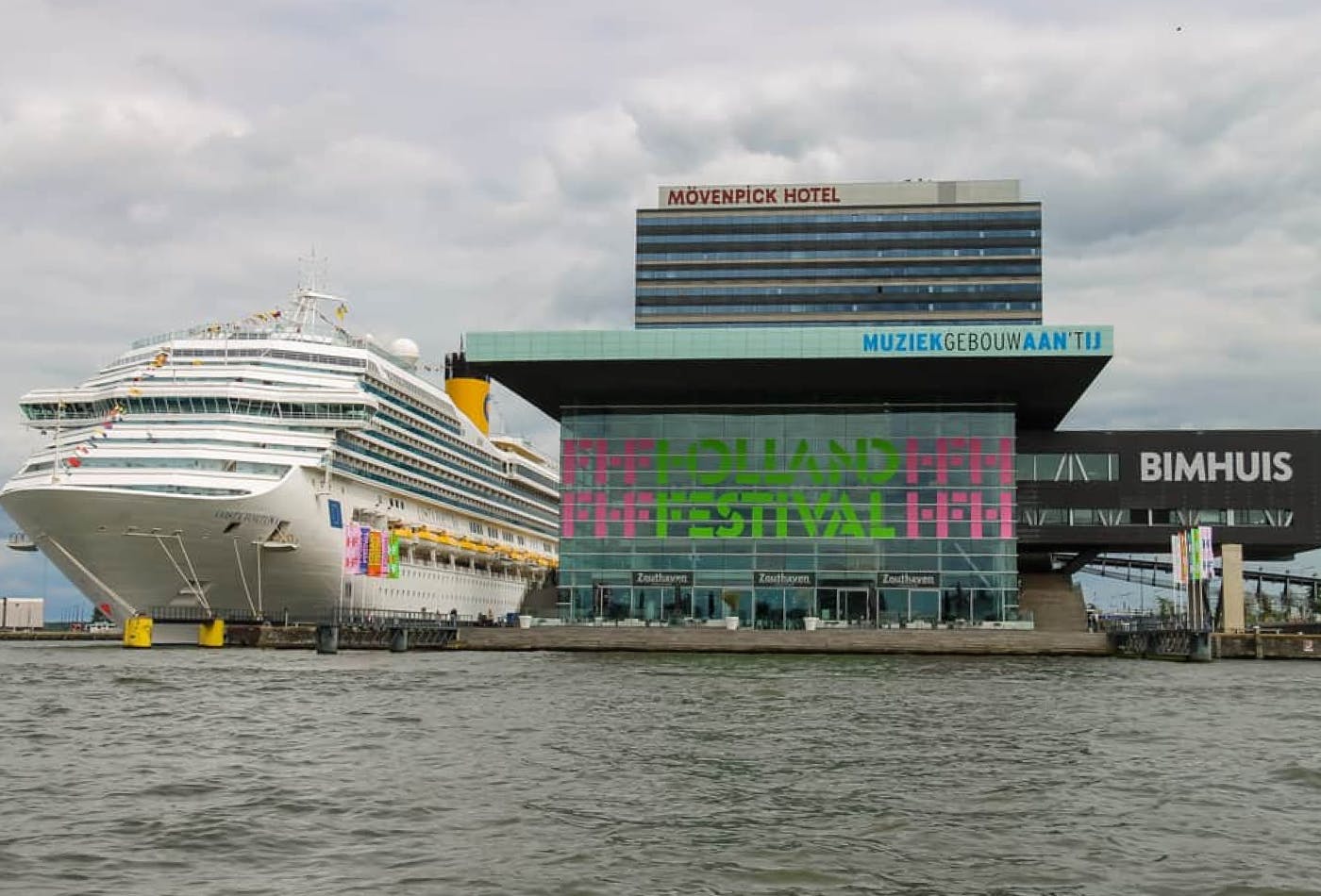 Parkfl&auml;che von Centralparking bei Amsterdam