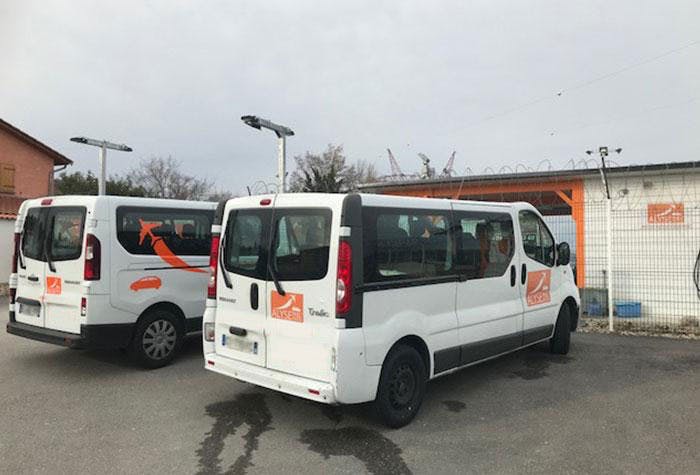 Shuttle Busse Alyse Premium Parkhalle Valet Lyon Saint Exupéry