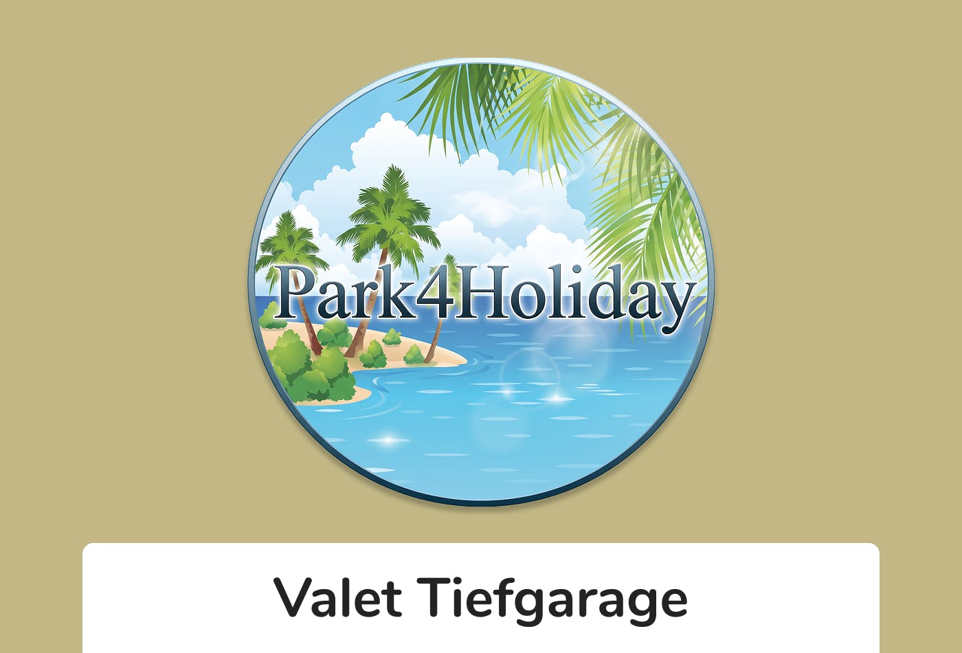 Logo Park4Holiday Valet Tiefgarage D&uuml;sseldorf