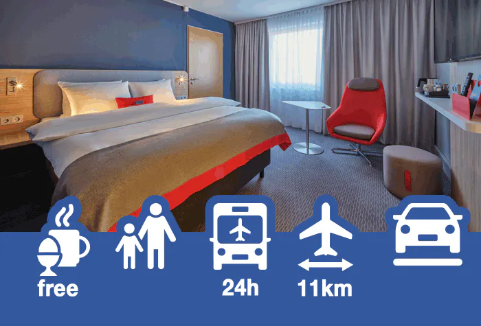 Hotelzimmer Holiday Inn Express Köln-Troisdorf