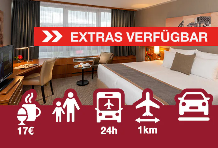 Hotelzimmer Leonardo Hotel Köln-Bonn Airport